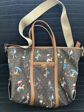 Michael Kors Signature Beach Print Tote